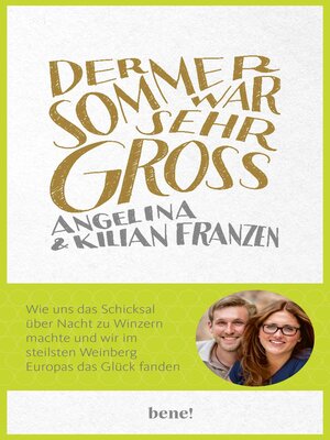 cover image of Der Sommer war sehr groß